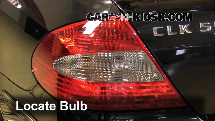 2007 Mercedes-Benz CLK550 5.5L V8 Convertible (2 Door) Lights